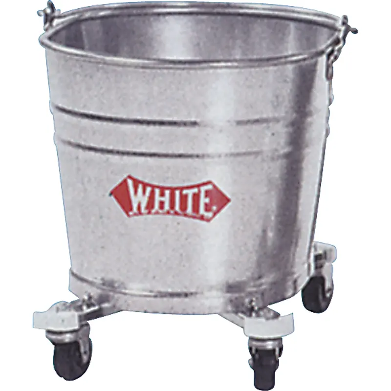 Steel Mop Buckets, 6.5 Us Gal. (26 Qt.) Capacity 1