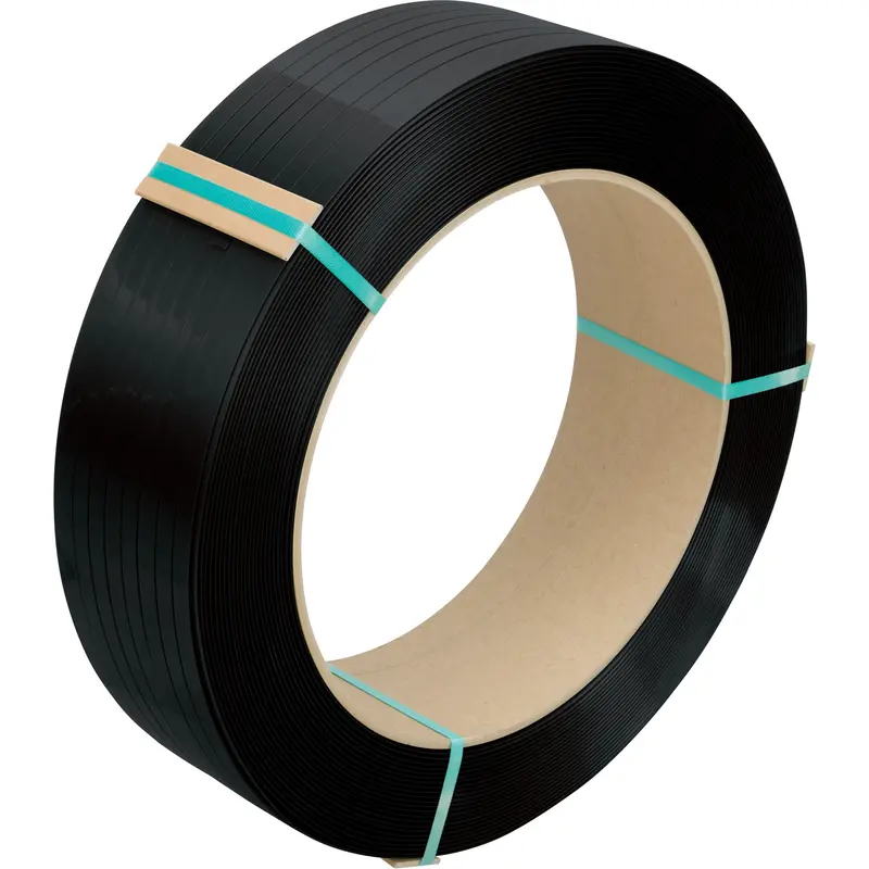 Strapping, Polyester, 1/2" W X 5800' L, Black, Manual Grade 1