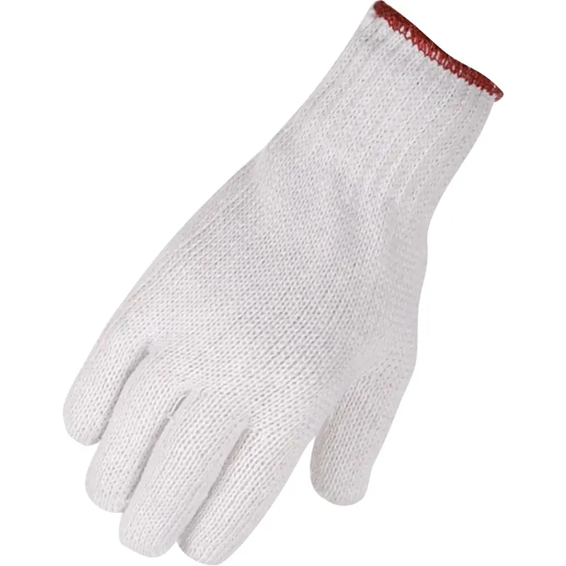 String Knit Gloves, Poly/Cotton, 7 Gauge, Small 1