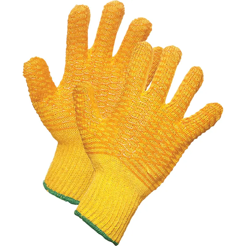 String Knit Work Gloves, Poly/Cotton, 9/Large 1
