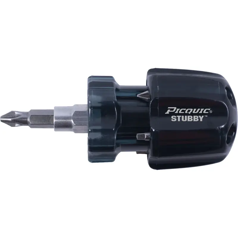 Stubby™ Multi-Bit Screwdrivers, 1-3/10" L 1