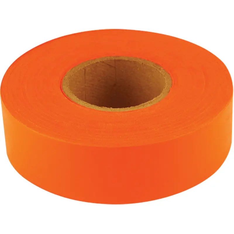 Sub-Zero Flagging Tape, 1.2" W X 150' L, Fluorescent Orange 1