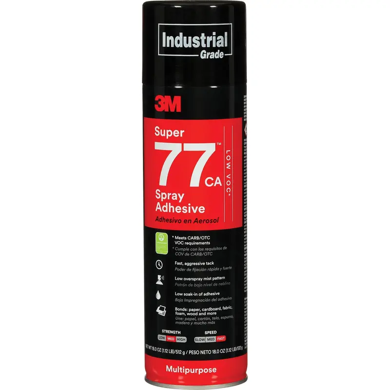 Super 77™ Multi-Purpose Spray Adhesive, Aerosol Can 1