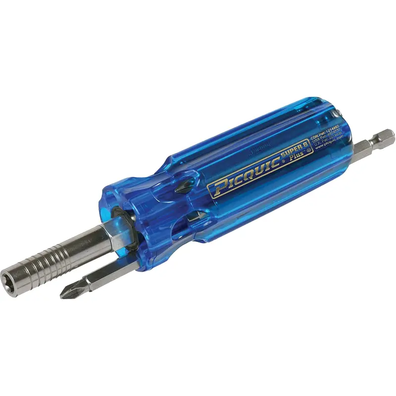 Super 8 Plus™ Multibit Screwdriver, Plastic Handle 1