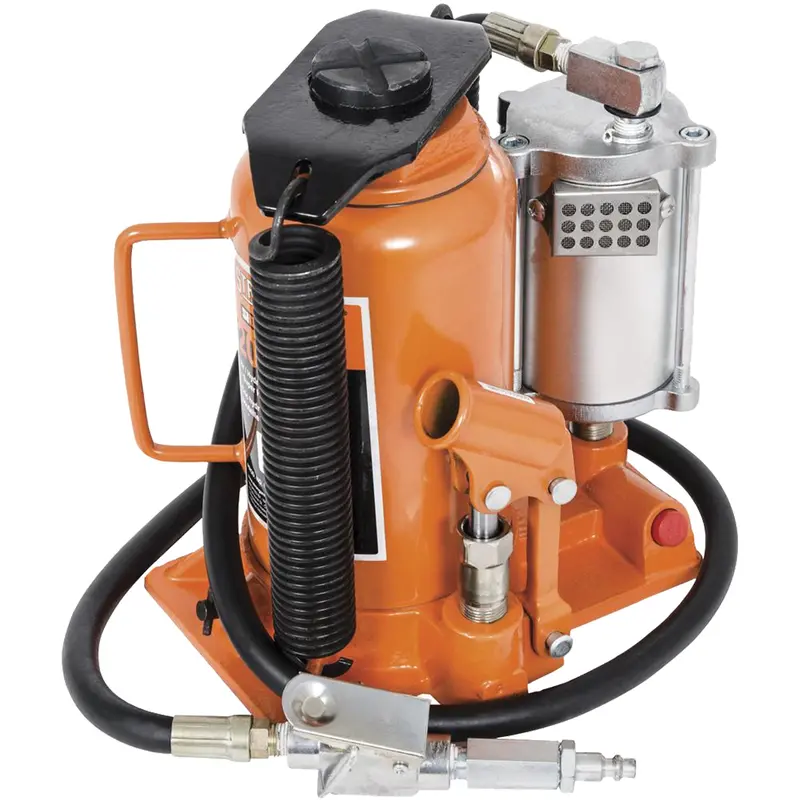 Super Heavy-Duty Bottle Jack, 20 Ton(S), Air Hydraulic, 20" Raised Height 1