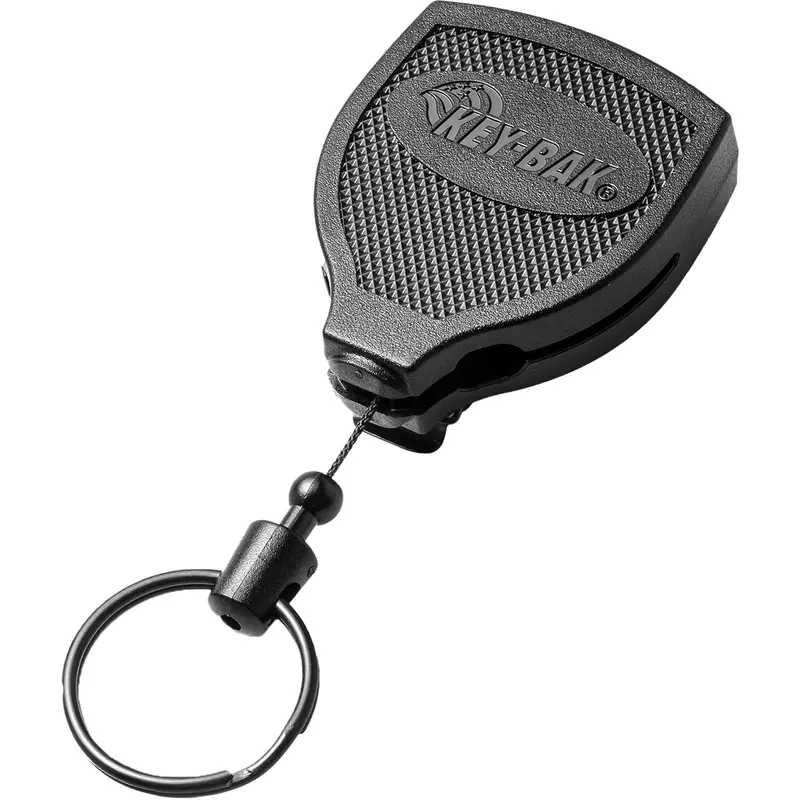 Super48™ Heavy-Duty Retractable Key Holder, Polycarbonate, 48" Cable, Belt Clip Attachment 1