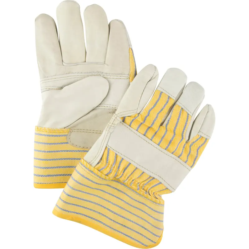 Superior Warmth Winter-Lined Fitters Gloves, Large, Grain Cowhide Palm, Thinsulate™ Inner Lining 1