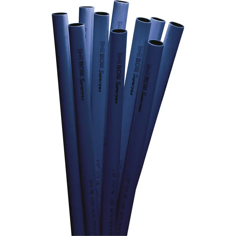 Superpex Cold Pipe, Plastic, 12' L X 0.75" Dia. 1