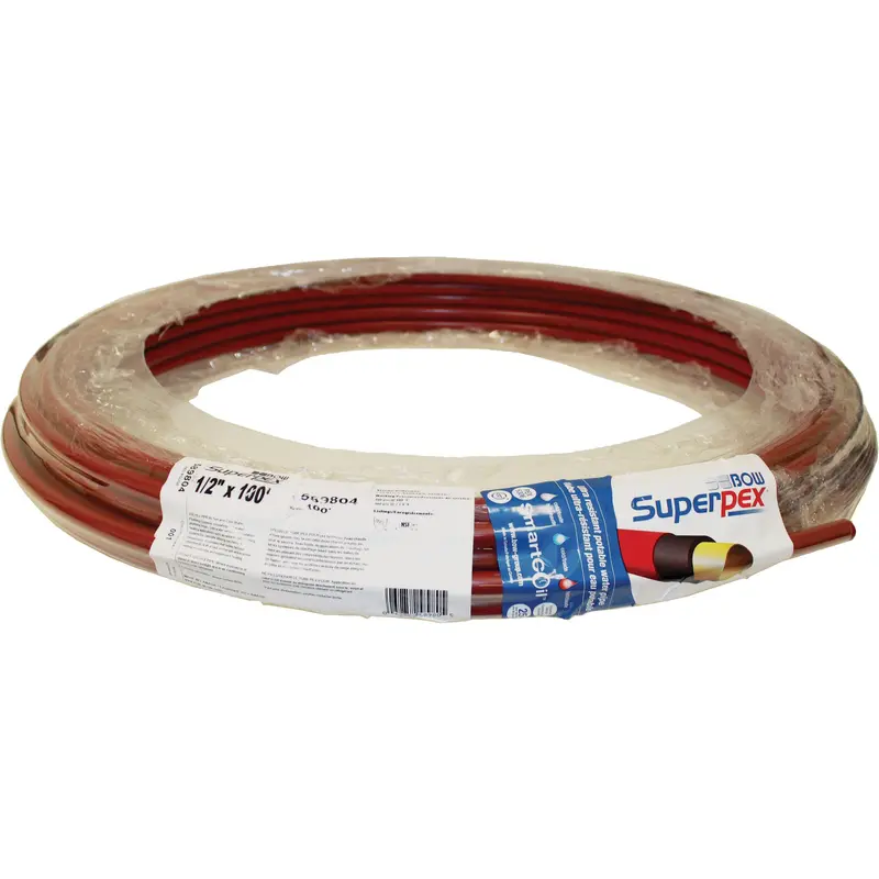 Superpex Hot Water Pipe, Plastic, 100' L X 0.75" Dia. 1