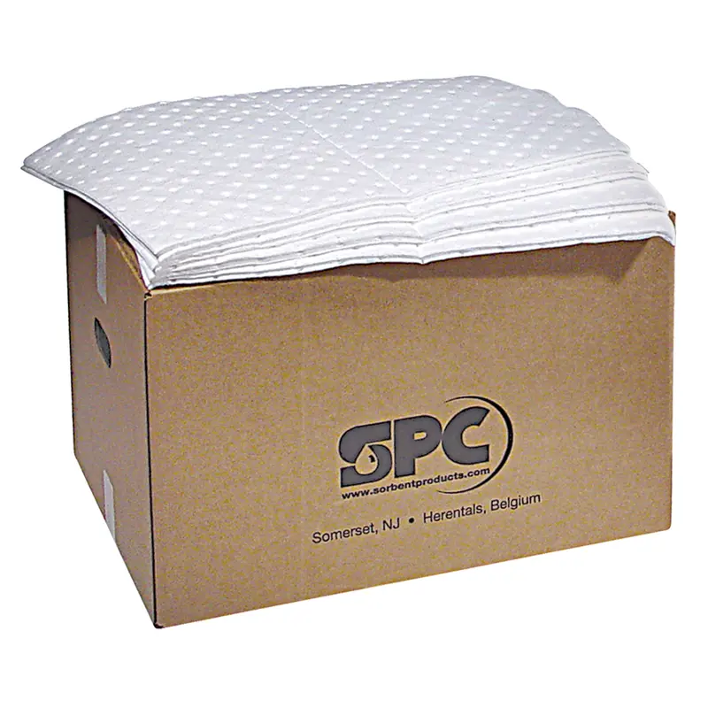 Sxt™ Industrial Sorbents-Premium Extra-Tough Pads & Rolls, Oil Only, 19" X 15", 17 Gal. Absorbancy 1