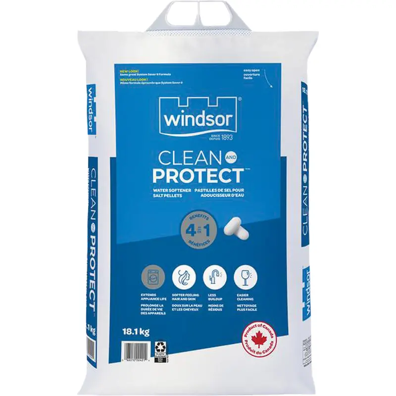 System Saver® Ii Water Softener Salt Pellets, 40 Lbs. (18.1 Kg), Bag 1