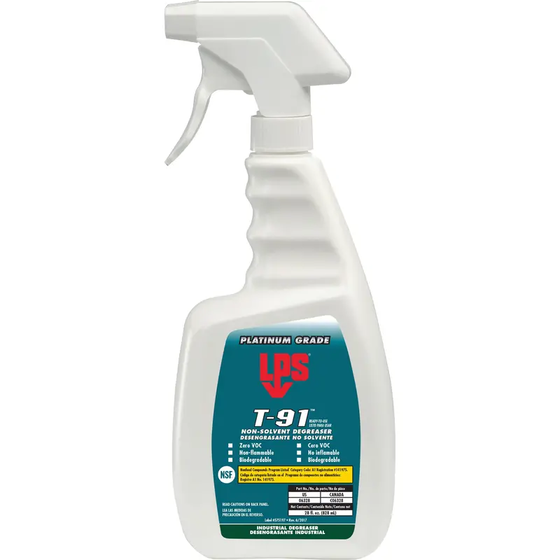 T-91 Non-Solvent Degreaser, Trigger Bottle 1
