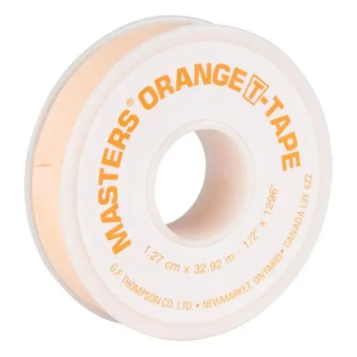 T-Tape, 1296" L X 1/2" W, Orange 1