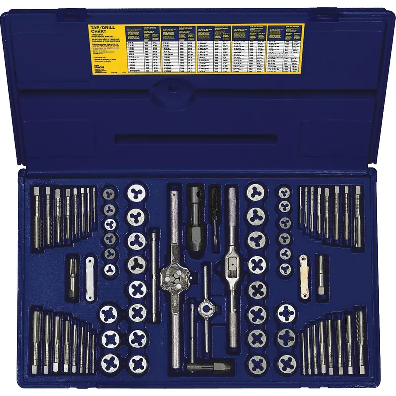 Tap & Hex Die Set, 76 Pieces 1