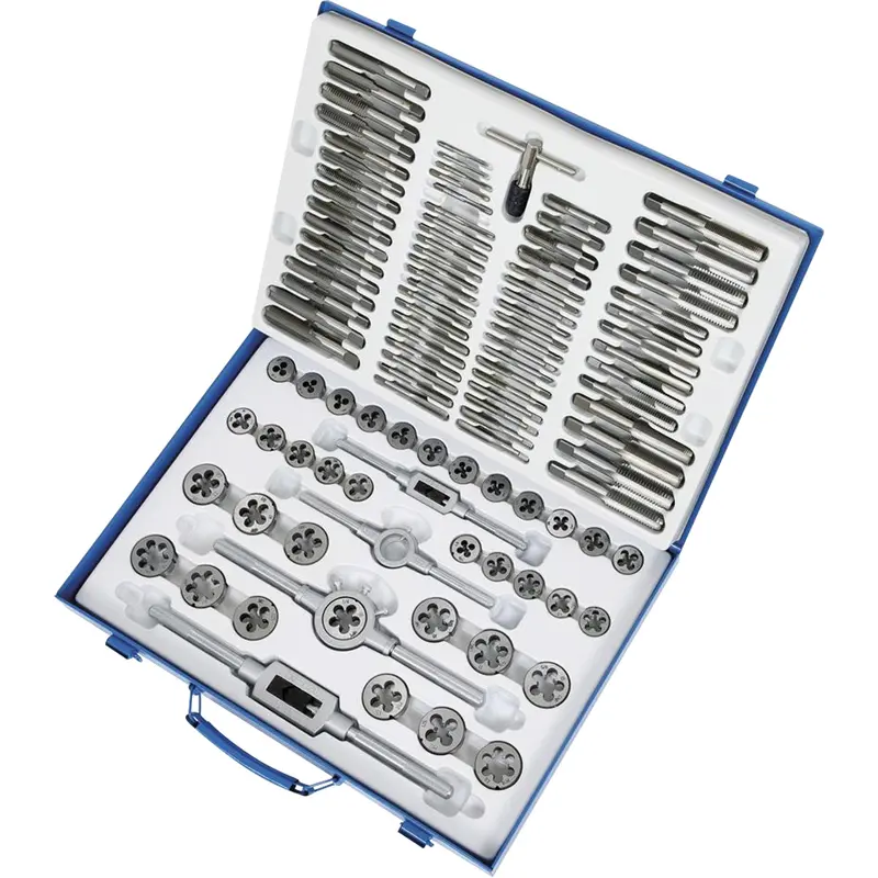 Td110a Sae/Metric Premium Alloy Tap & Die Set, 110 Pieces 1