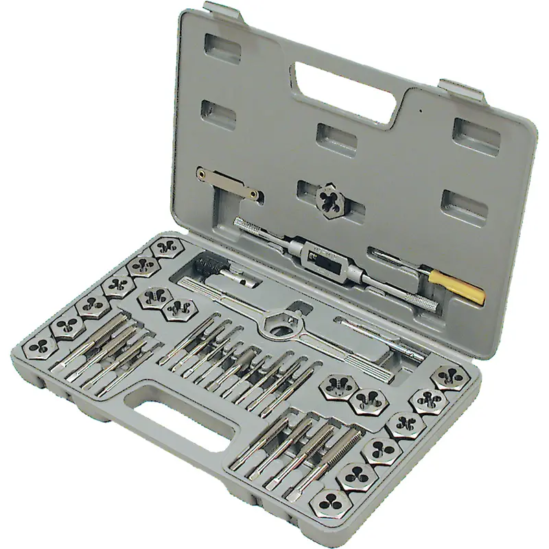 Td40am Premium Metric Alloy Tap & Die Set, 40 Pieces 1