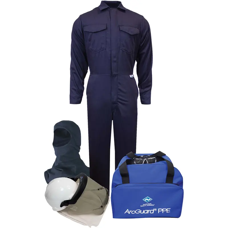 Tecgen Large Fr Coverall Kit, 8 Cal/Cm² 1