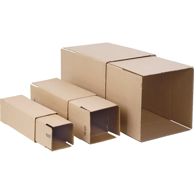 Telescopic Corrugated Boxes, 12" W X 12" L, 24" - 48" Height Range 1