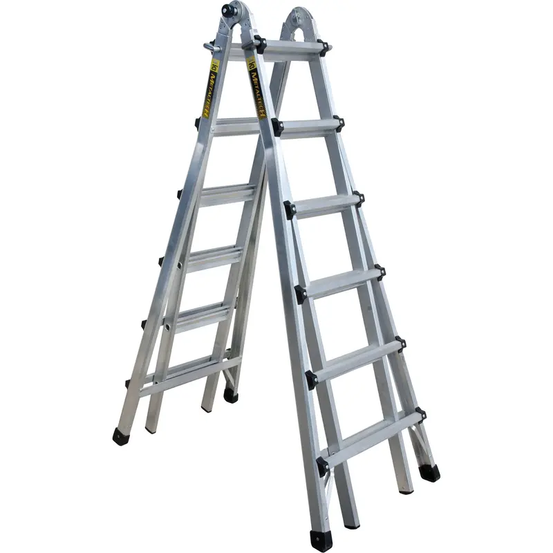 Telescoping Multi-Position Ladder, Aluminum, 300 Lbs. 1