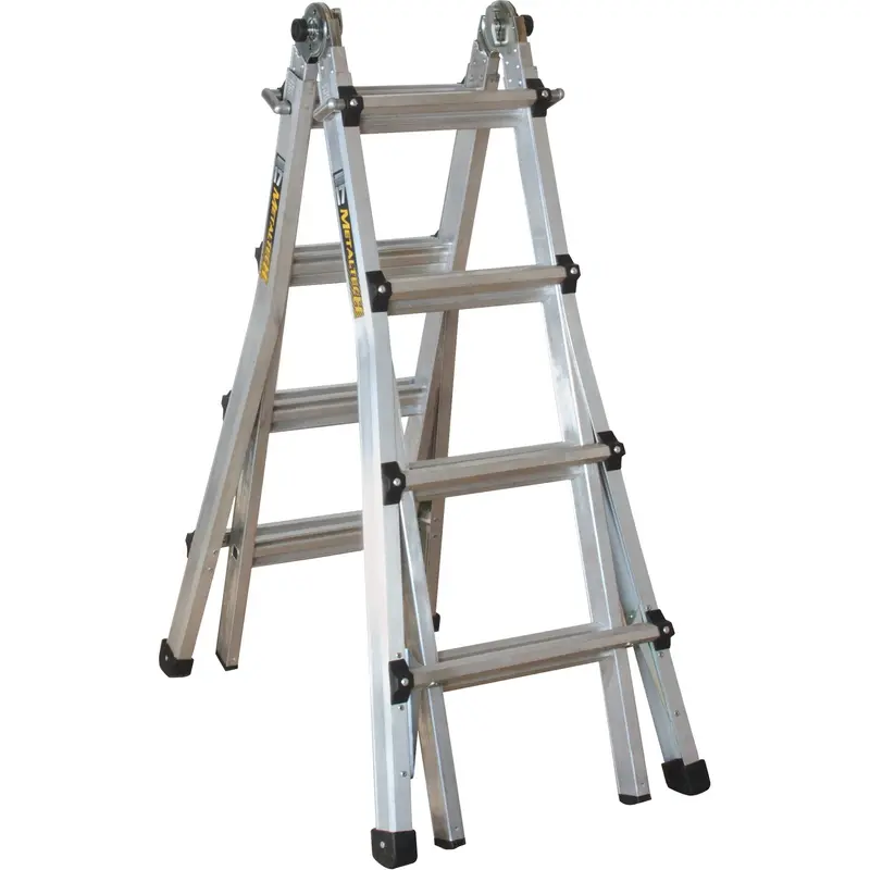 Telescoping Multi-Position Ladder, Aluminum, 300 Lbs., Csa Grade 1A 1
