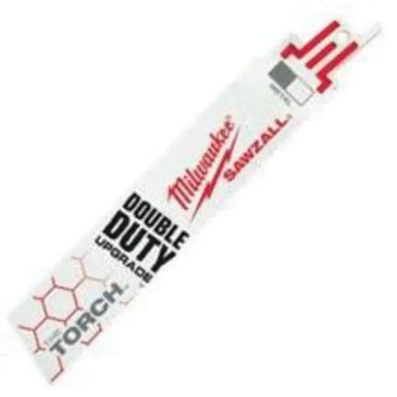 The Torch™ Sawzall® Blade, Bi-Metal, 10 Tpi, 6" L X 1" W 1