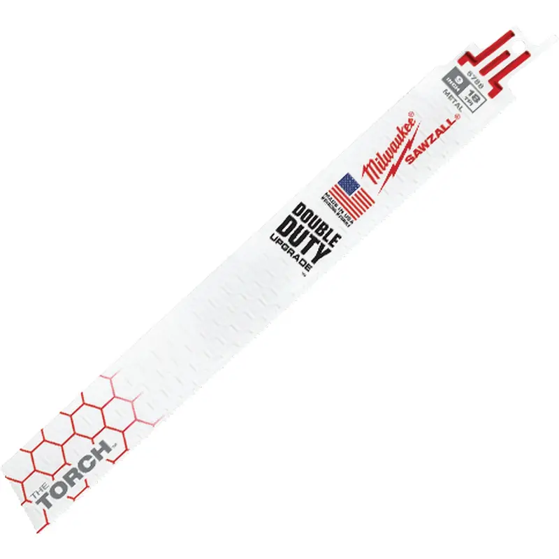 The Torch™ Sawzall® Blade, Bi-Metal, 18 Tpi, 9" L X 1" W 1