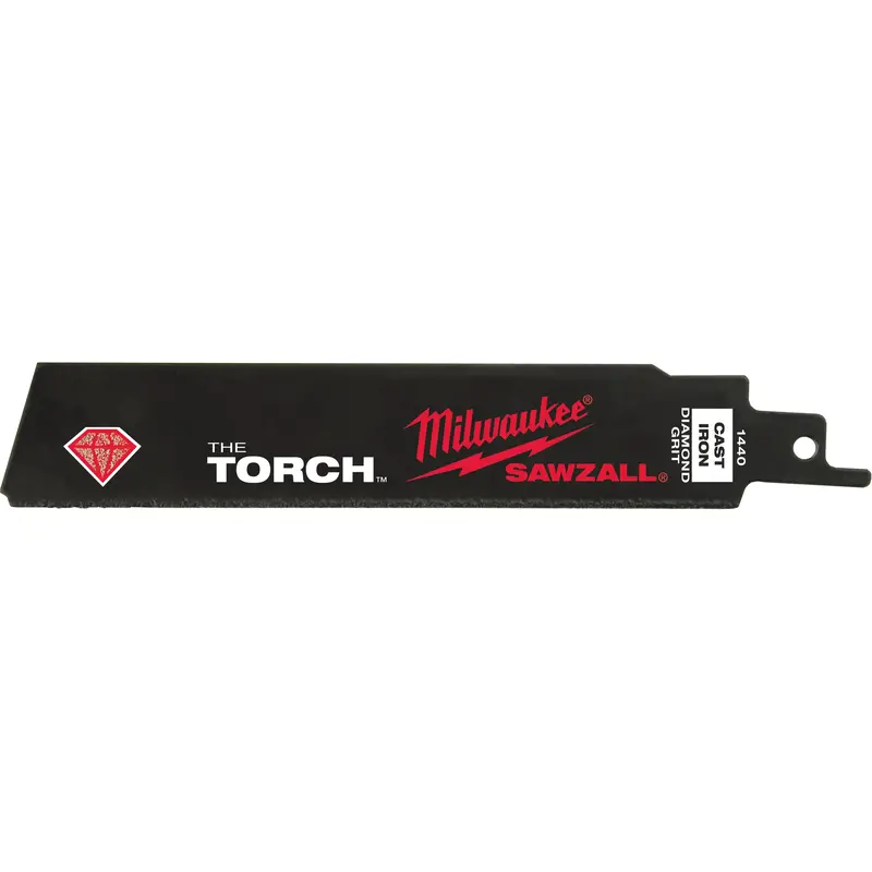 The Torch™ Sawzall® Grit Blades, Diamond, 9" L X 1" W 1