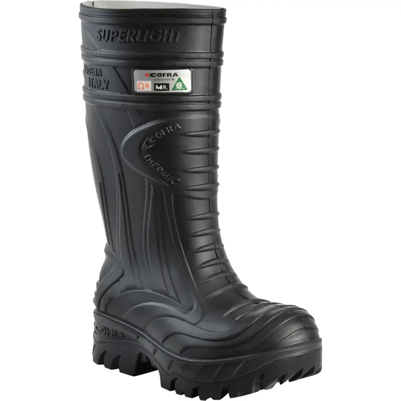Thermic Work Boots, Nitrile/Polyurethane, Puncture Resistant Sole, Size 14 1
