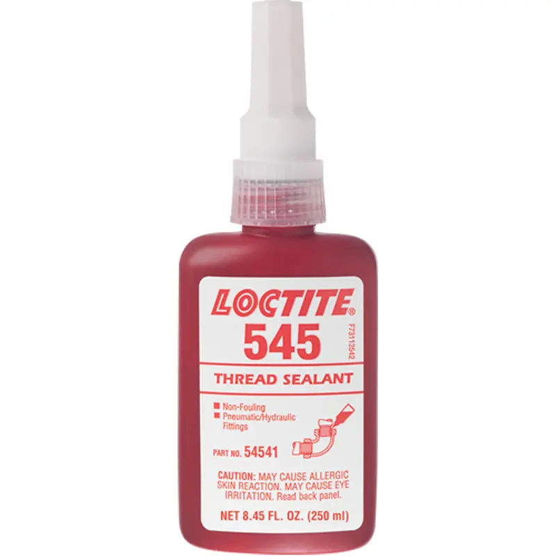 Thread Sealant 545 Hydraulic/Pneumatic Sealant, Bottle, 250 Ml, -54° C - 121° C/-65° F - 250° F 1