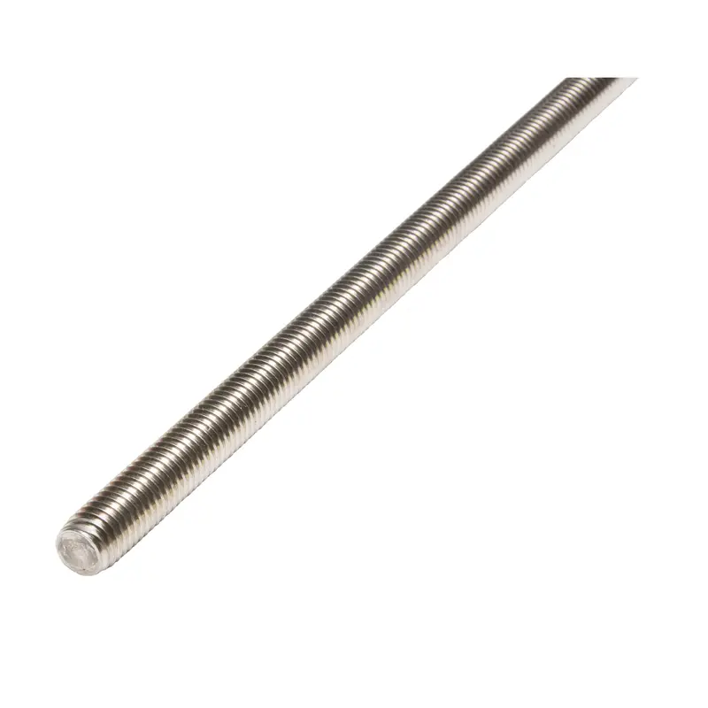 Threaded Rod, 5/8"-11, 36" L, Stainless Steel, Grade 18-8 Grade 1