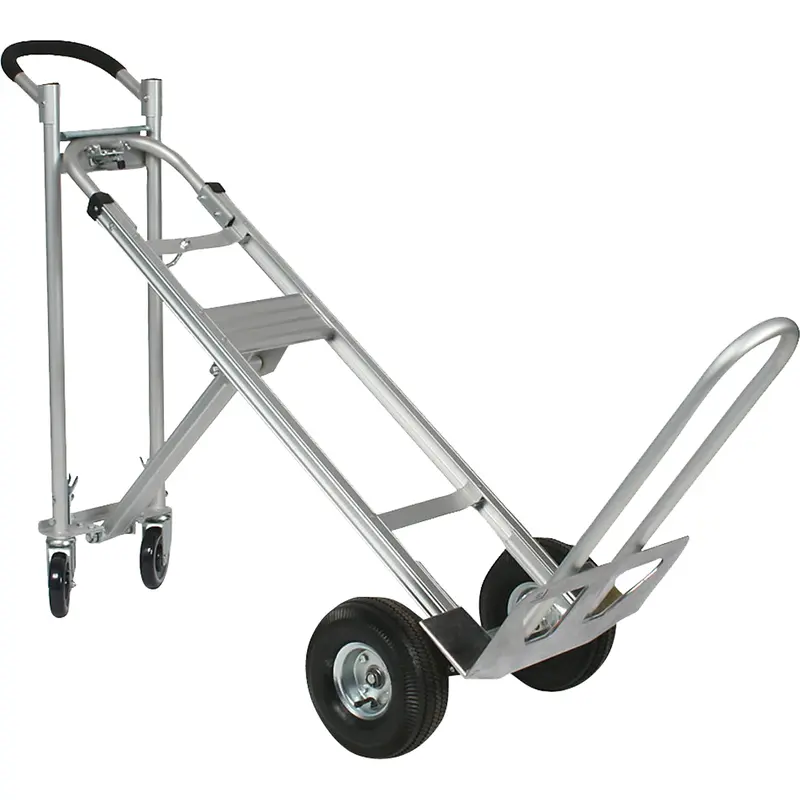 Three-Position Spartan Iii™ Convertible Hand Truck, Aluminum, 750 Lbs. Capacity 1