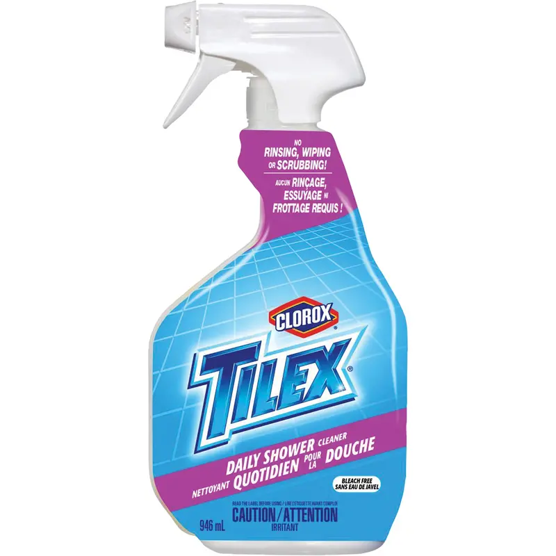 Tilex® Daily Shower Cleaner Spray, 946 Ml, Trigger Bottle 1