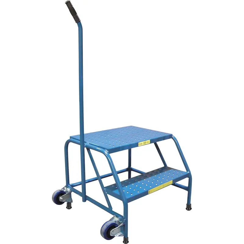 Tilt-N-Roll Step Stands, 2 Step(S), 24" L X 29" W X 19" H, 300 Lbs. Capacity 1