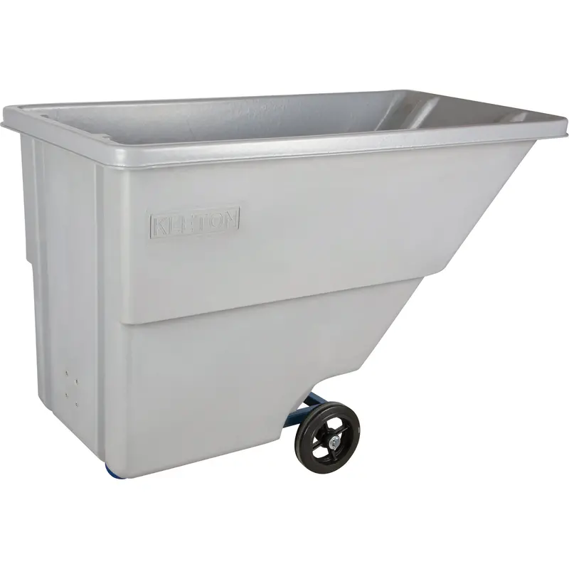 Tilt Truck, Polyethylene, 0.625 Cu. Yd., 500 Lbs. Load Capacity 1
