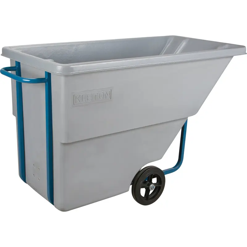 Tilt Truck, Polyethylene, 0.625 Cu. Yd., 850 Lbs. Load Capacity 1