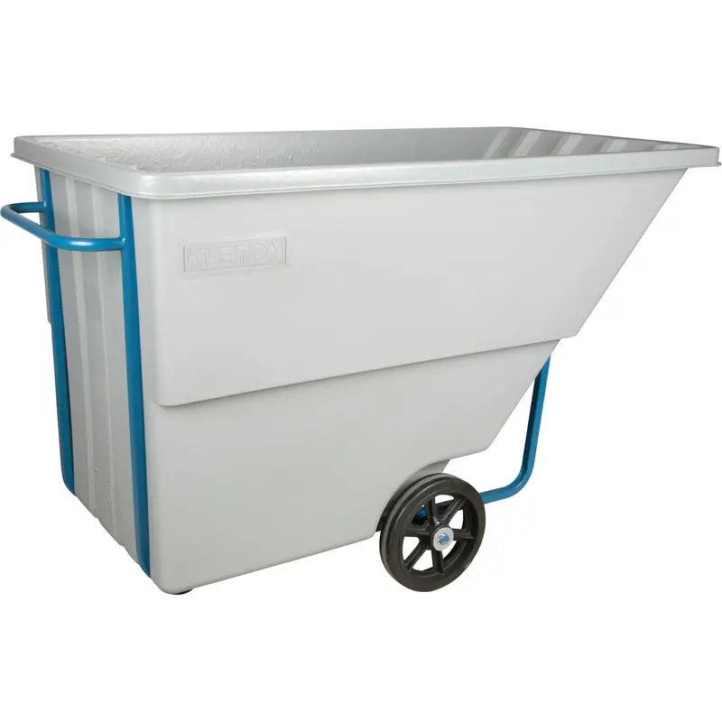 Tilt Truck, Polyethylene, 1.1 Cu. Yd., 1250 Lbs. Load Capacity 1