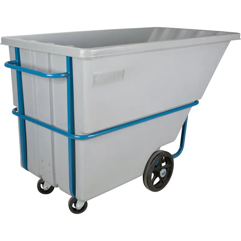 Tilt Truck, Polyethylene, 1.1 Cu. Yd., 2000 Lbs. Load Capacity 1