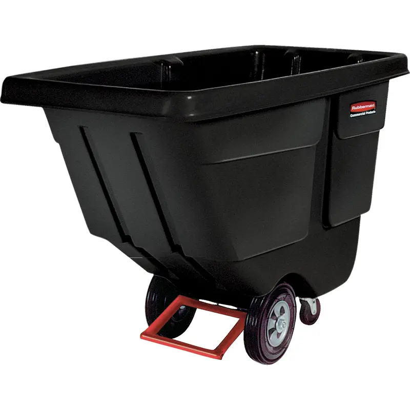 Tilt Truck, Polyethylene, 1/2 Cu. Yd., 450 Lbs. Load Capacity 1