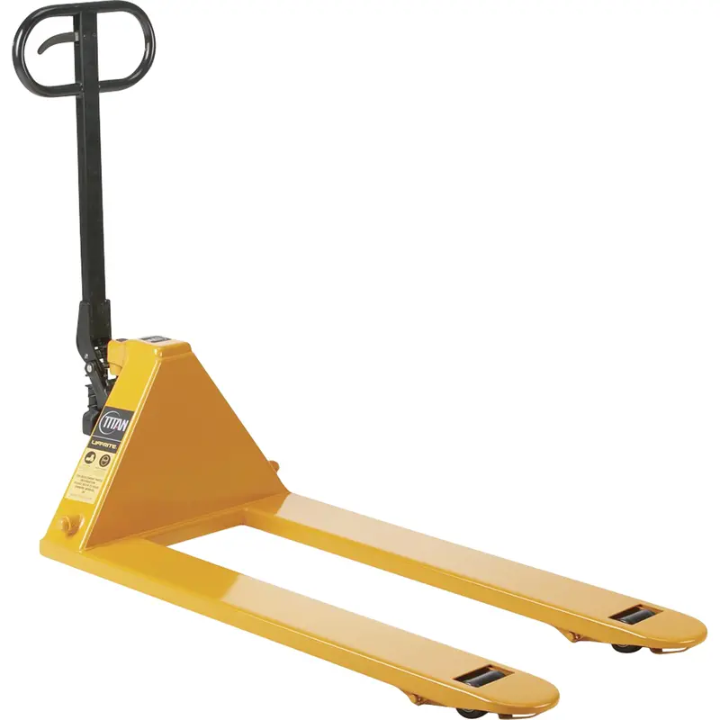 Titan Pallet Trucks, Steel, 42" L X 27" W, 5500 Lbs. Capacity 1