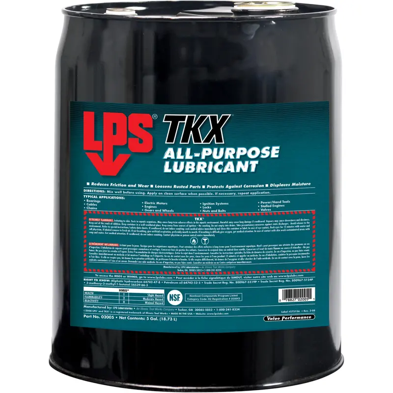 Tkx All-Purpose Lubricant, Pail 1