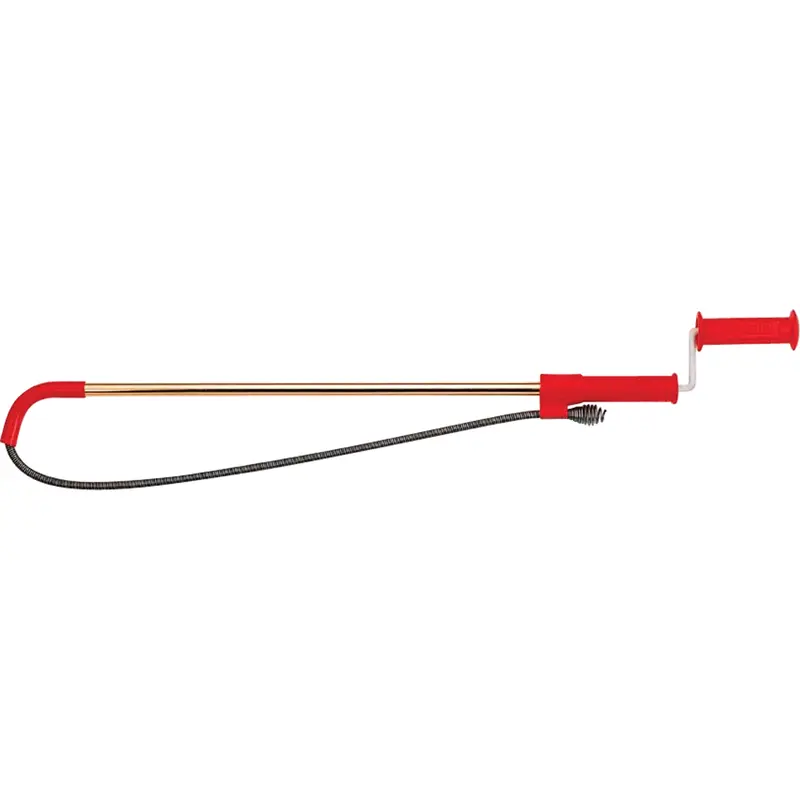 Toilet Auger No.K-3 With Head, Manual, Bulb, 3' Cable Length 1