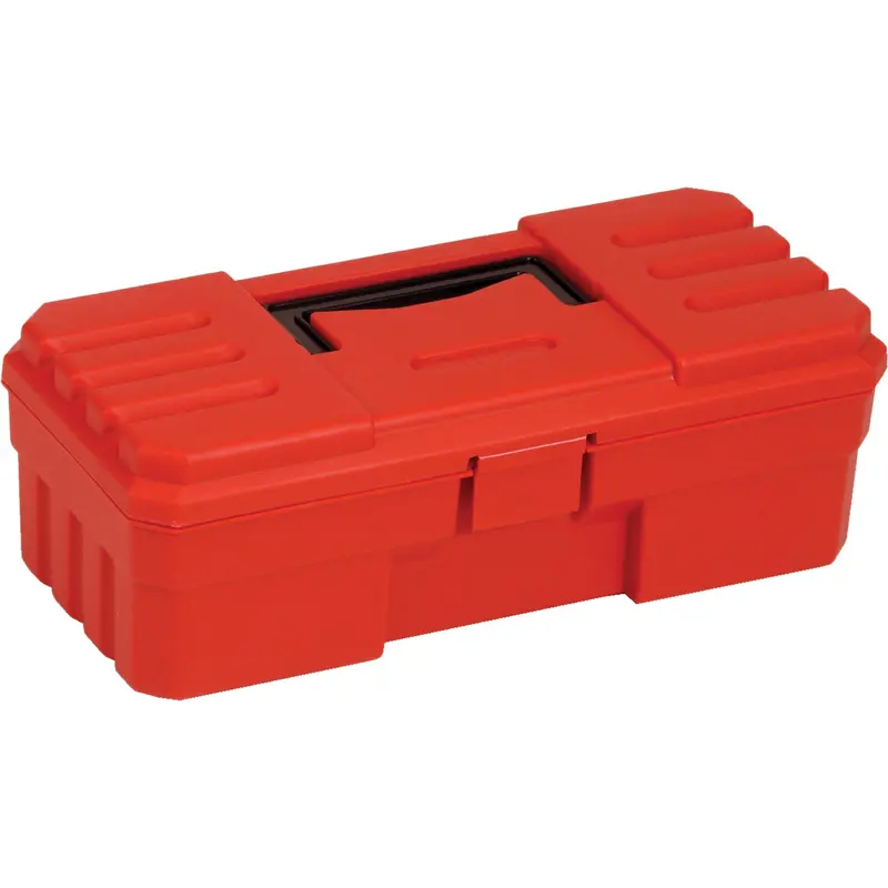 Tool Box, 12" W X 6" D X 4" H, Red 1