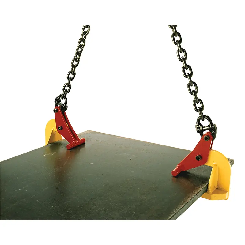 Topal™ Horizontal Lifting Plate Clamp Tlh1 0-60, 2200 Lbs. (1.1 Tons) Limit, 0" - 2-3/8" Jaw 1