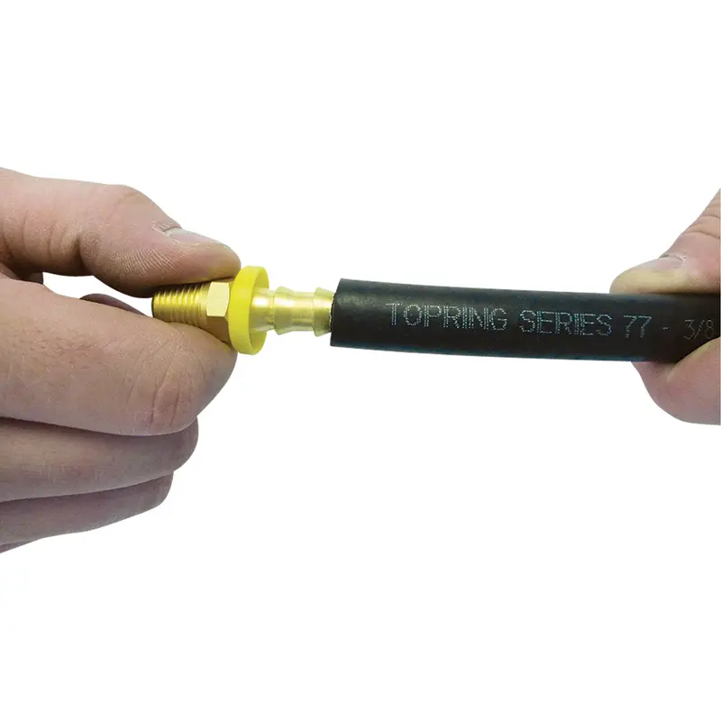 Topflex Lock-On Air Hoses- Replacement Reusable Fittings 1