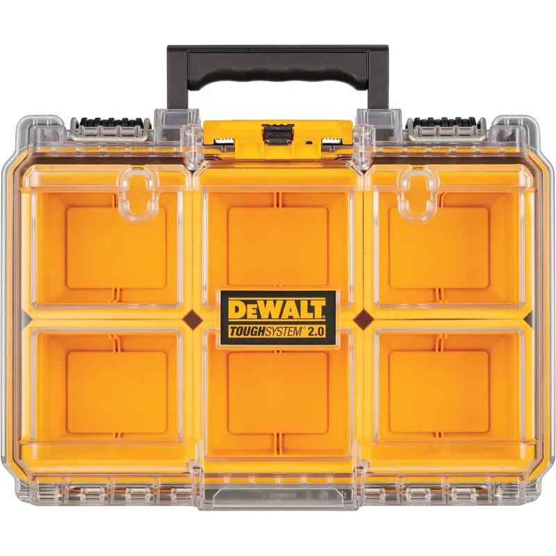 Toughsystem® 2.0 Deep Compact Organizer, 14-1/2" X 10-1/2" X 5-1/5", Yellow 1