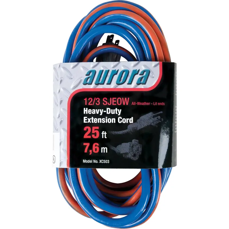 Tpe-Rubber Extension Cord With Light Indicator 1