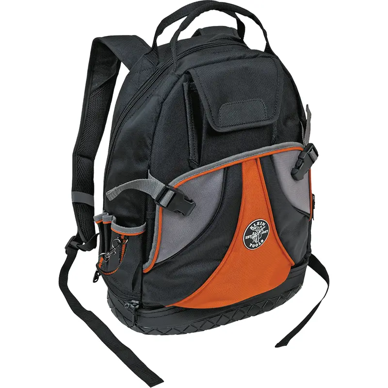 Tradesman Pro™ Electrician's Backpack Organizer, 14" L X 7" W, Black, Ballistic 1