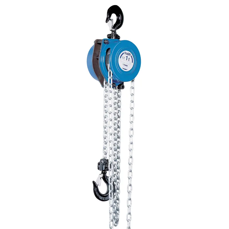 Tralift® Chain Hoist, 10' Lift, 500 Lbs. (0.25 Tons) Capacity, Grade 80 Chain 1