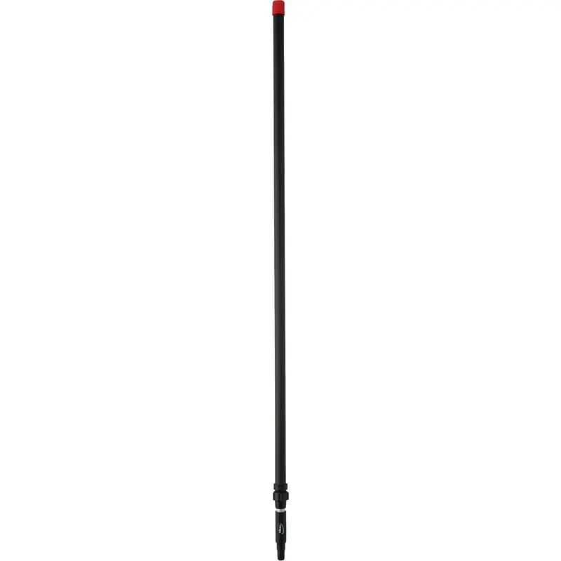 Transport Line Handle, Aluminum/Polypropylene, Telescopic, Euro Threaded Tip, 1-1/4" Diameter, 63" - 109" Length 1