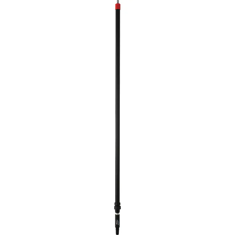 Transport Line Water-Fed Handle, Aluminum/Polypropylene, Telescopic, Euro Threaded Tip, 1-1/4" Diameter, 63" - 109" Length 1